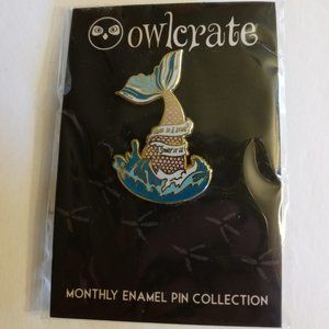 Owlcrate Mermaid tail pin new